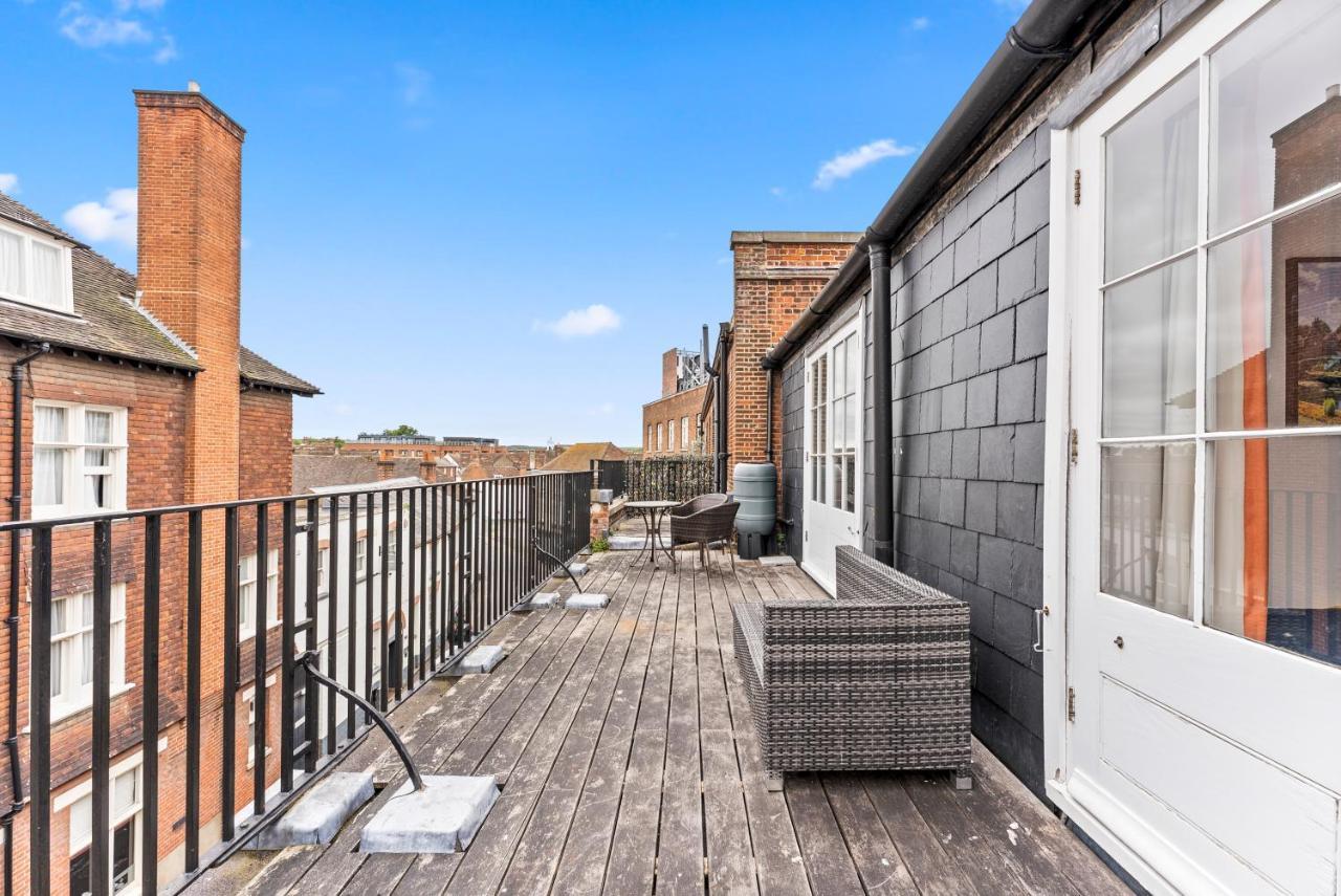 The Exquisite Gem Of Canterbury - Huge Balcony Apartment Exterior photo